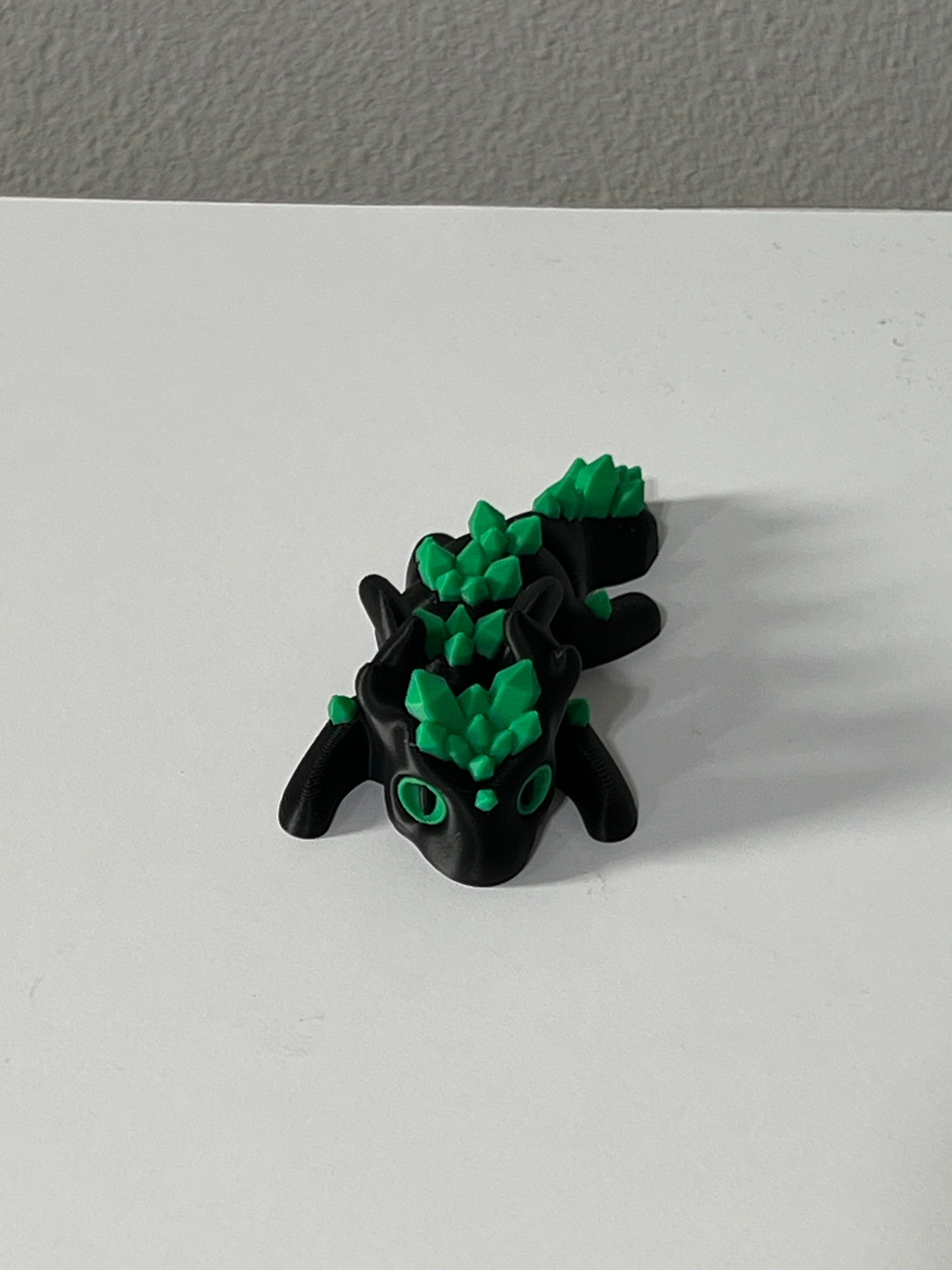 Crystal Dragon 3D Print - Small