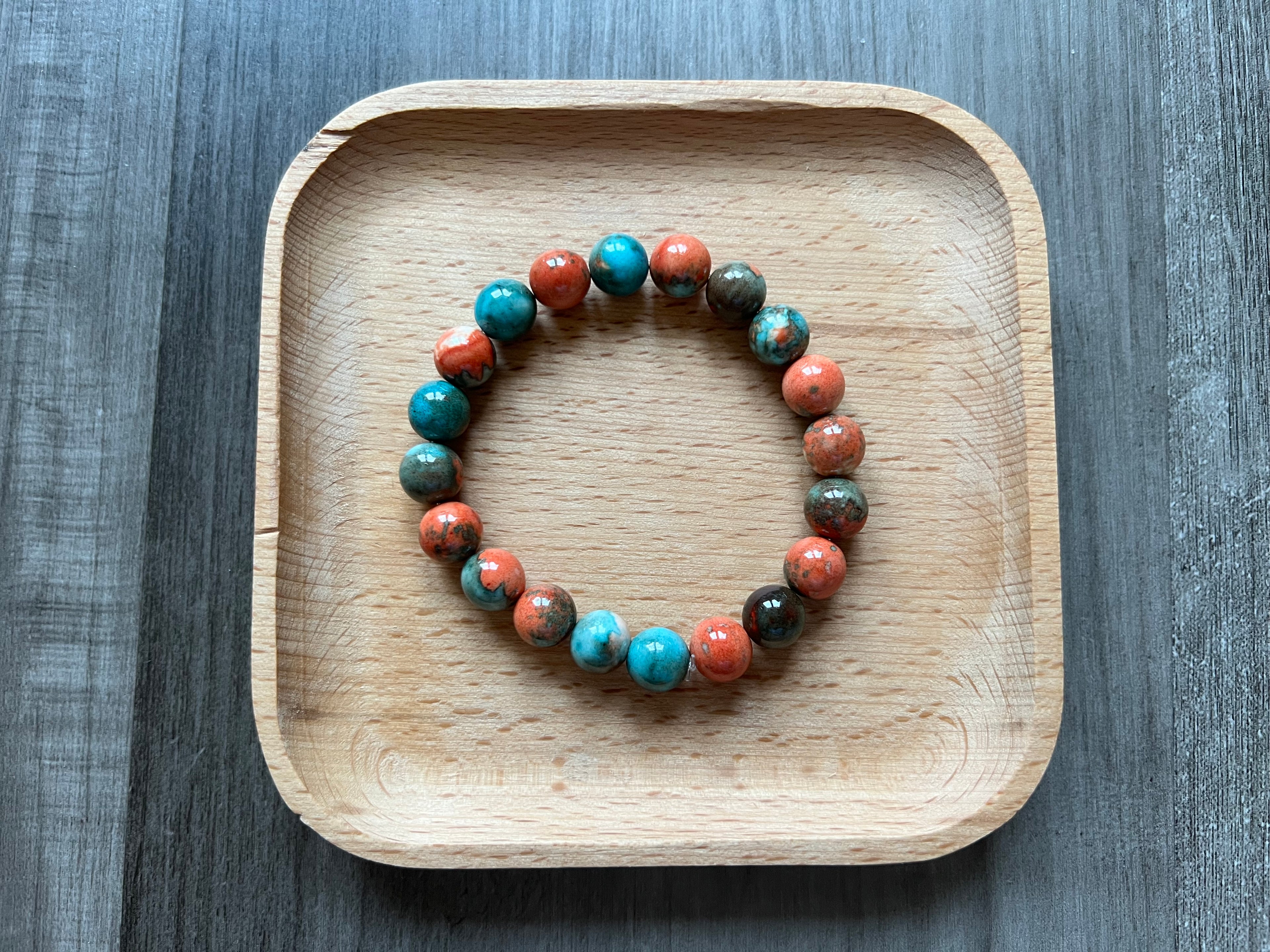 Ocean Jade Bracelet - 10 mm