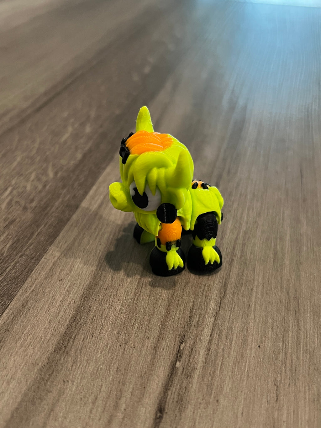 Articulated Highland Cow - Halloween - 3D Print