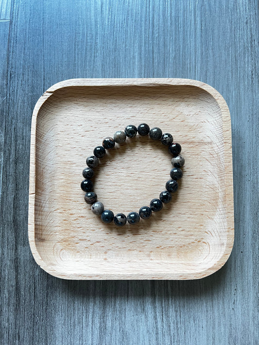 Black Sea Sediment Jasper Bracelet - 8 mm