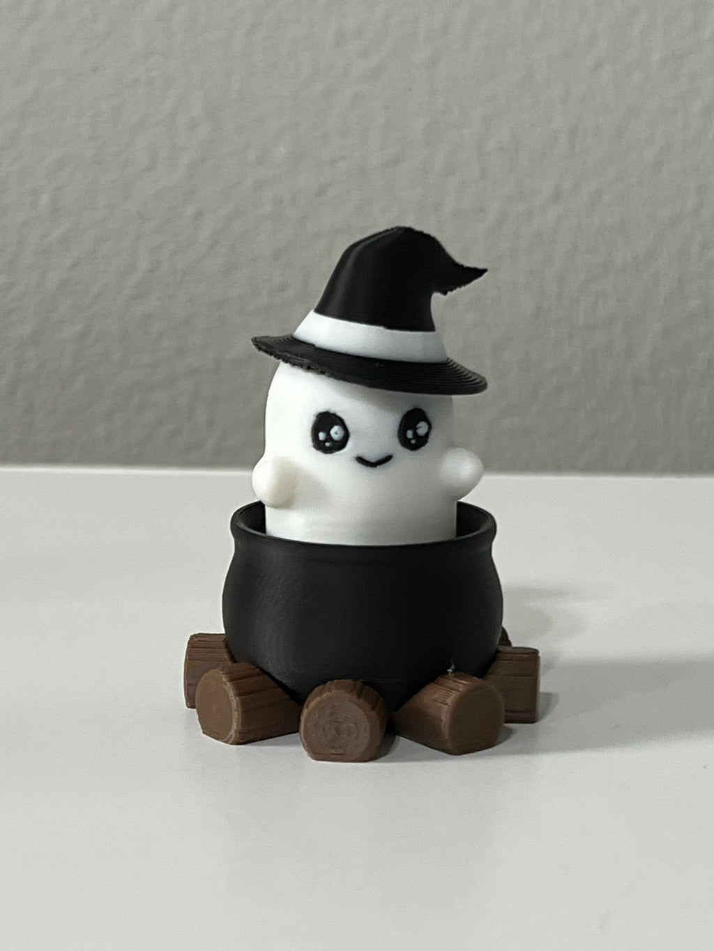 Ghost Witch Fidget Clicker 3D Print