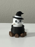 Ghost Witch Fidget Clicker 3D Print