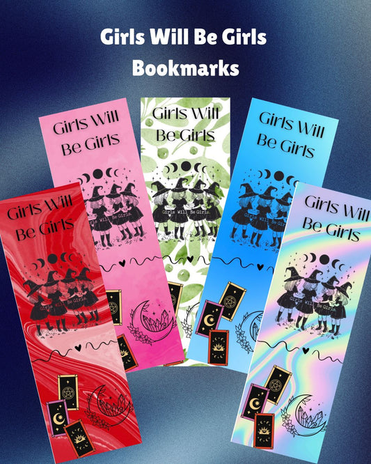 Girls Will Be Girls - Witches Bookmark