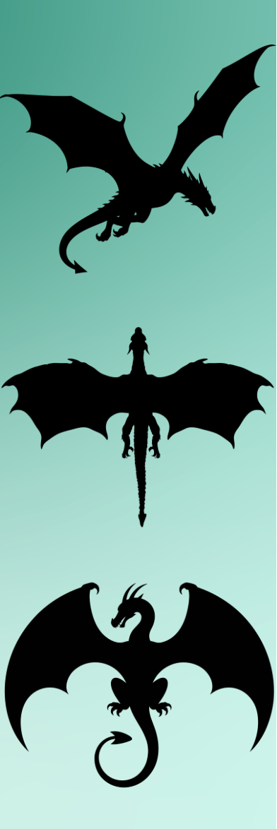 3 Dragons - Bookmark