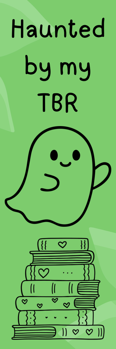 Haunted by my TBR - Ghost Bookmark