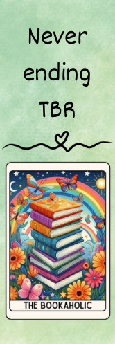 Never Ending TBR - The Bookaholic Bookmark