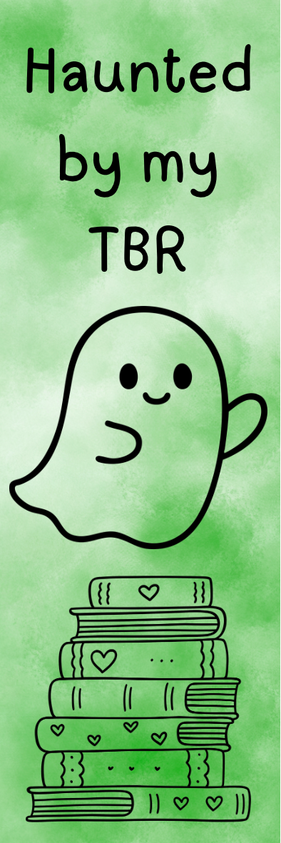 Haunted by my TBR - Ghost Bookmark