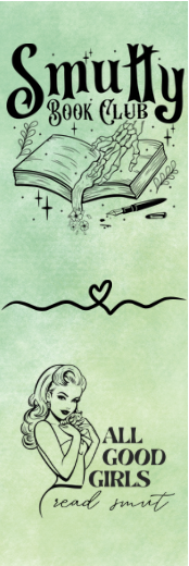 Smutty Book Club Bookmark