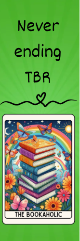 Never Ending TBR - The Bookaholic Bookmark