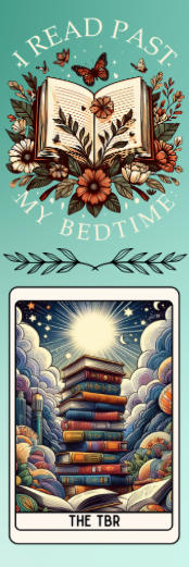 I Read Past My Bedtime - TBR Bookmark