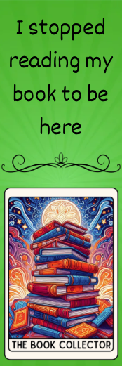 I Stopped Reading My Book to Be Here - The Book Collector Bookmark