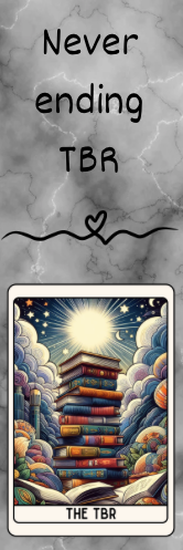 Never Ending TBR - TBR Card Bookmark