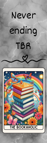 Never Ending TBR - The Bookaholic Bookmark