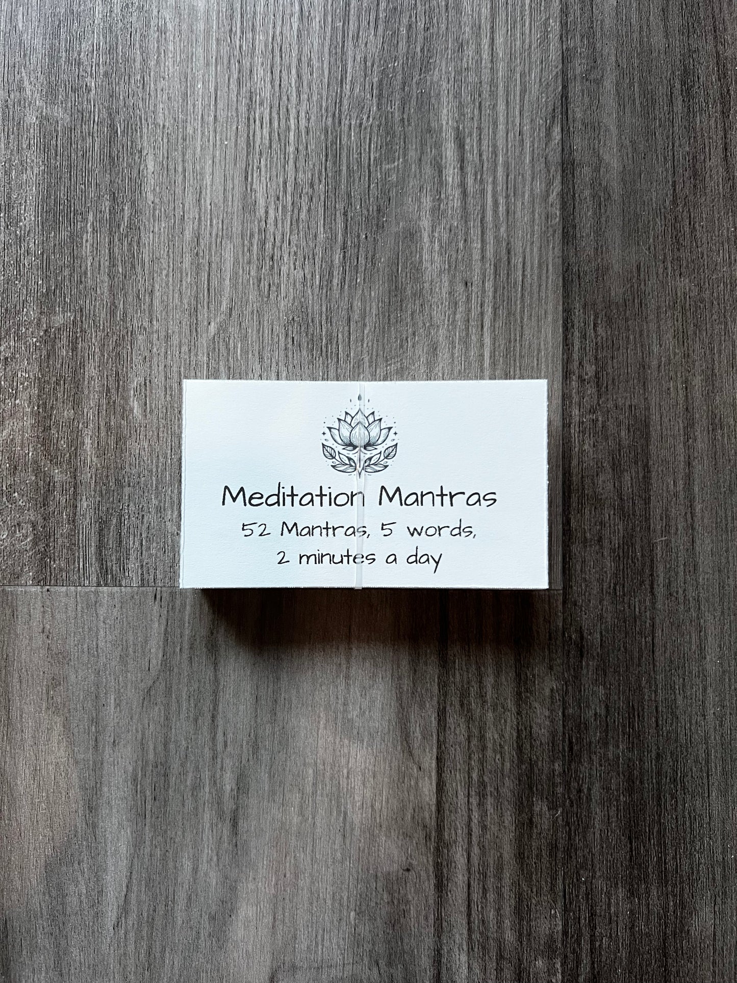 Meditation Mantra Cards