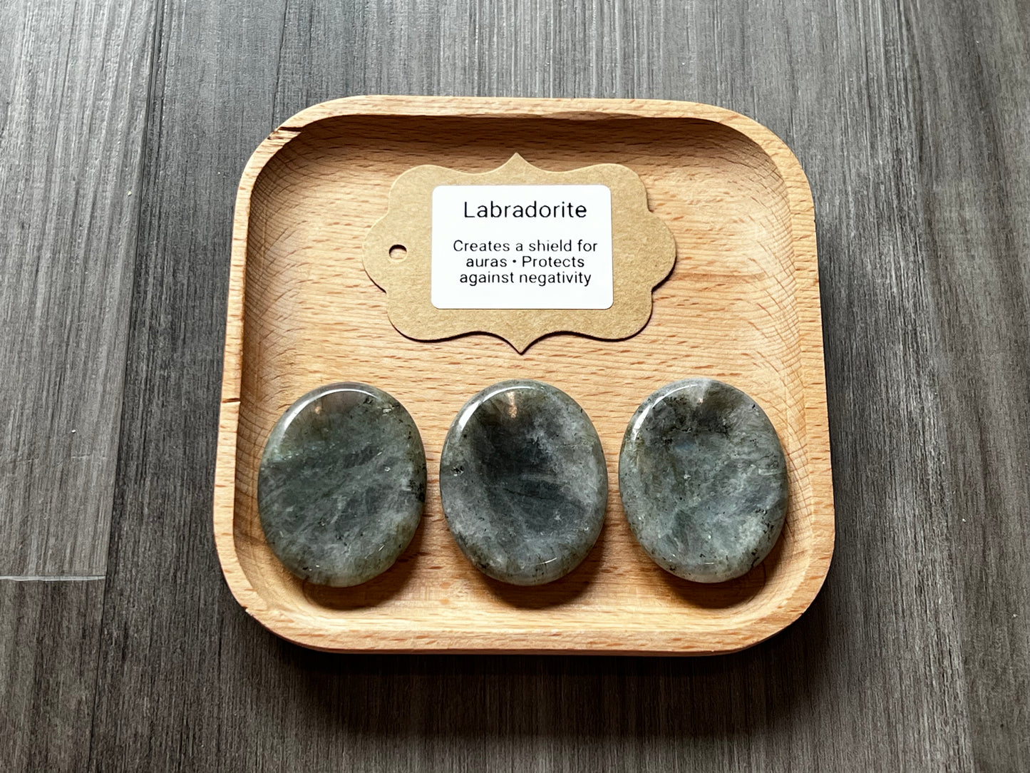 Labradorite Worry Stone