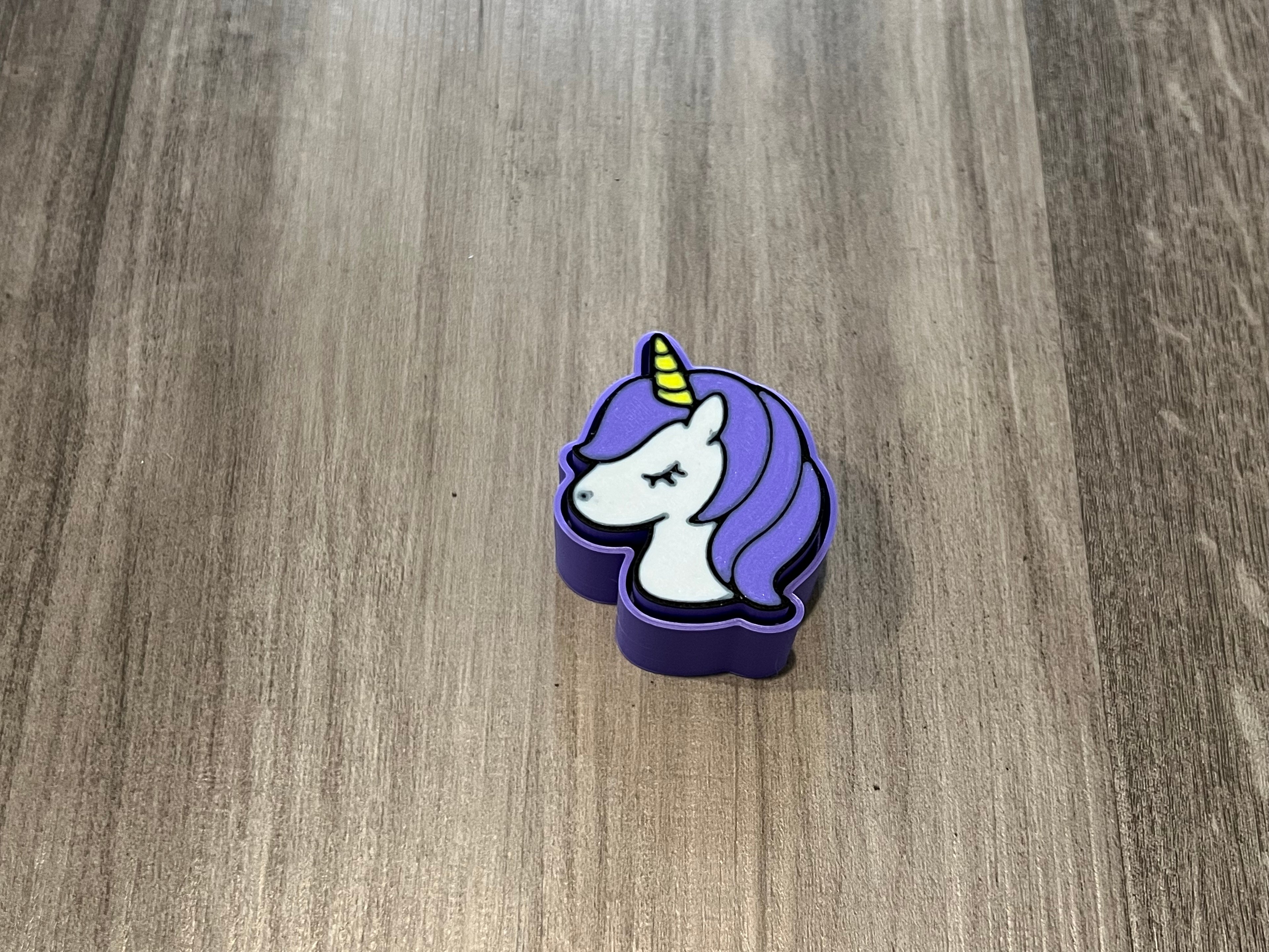 Unicorn Fidget Clicker 3D Print