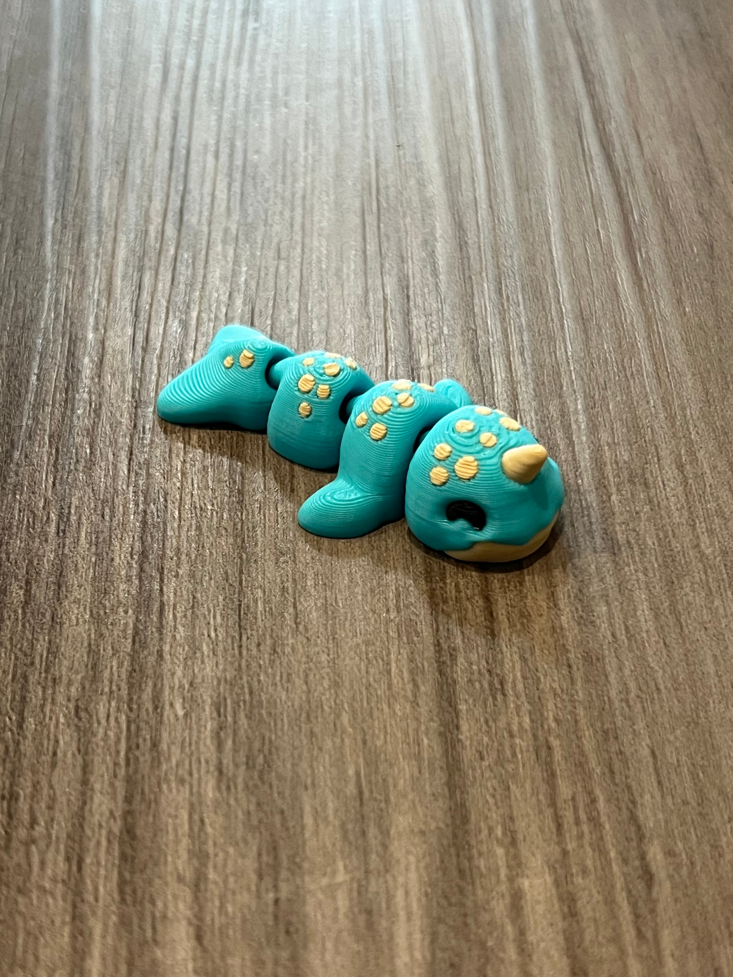Mini Articulated Sea Creatures - 3D Print