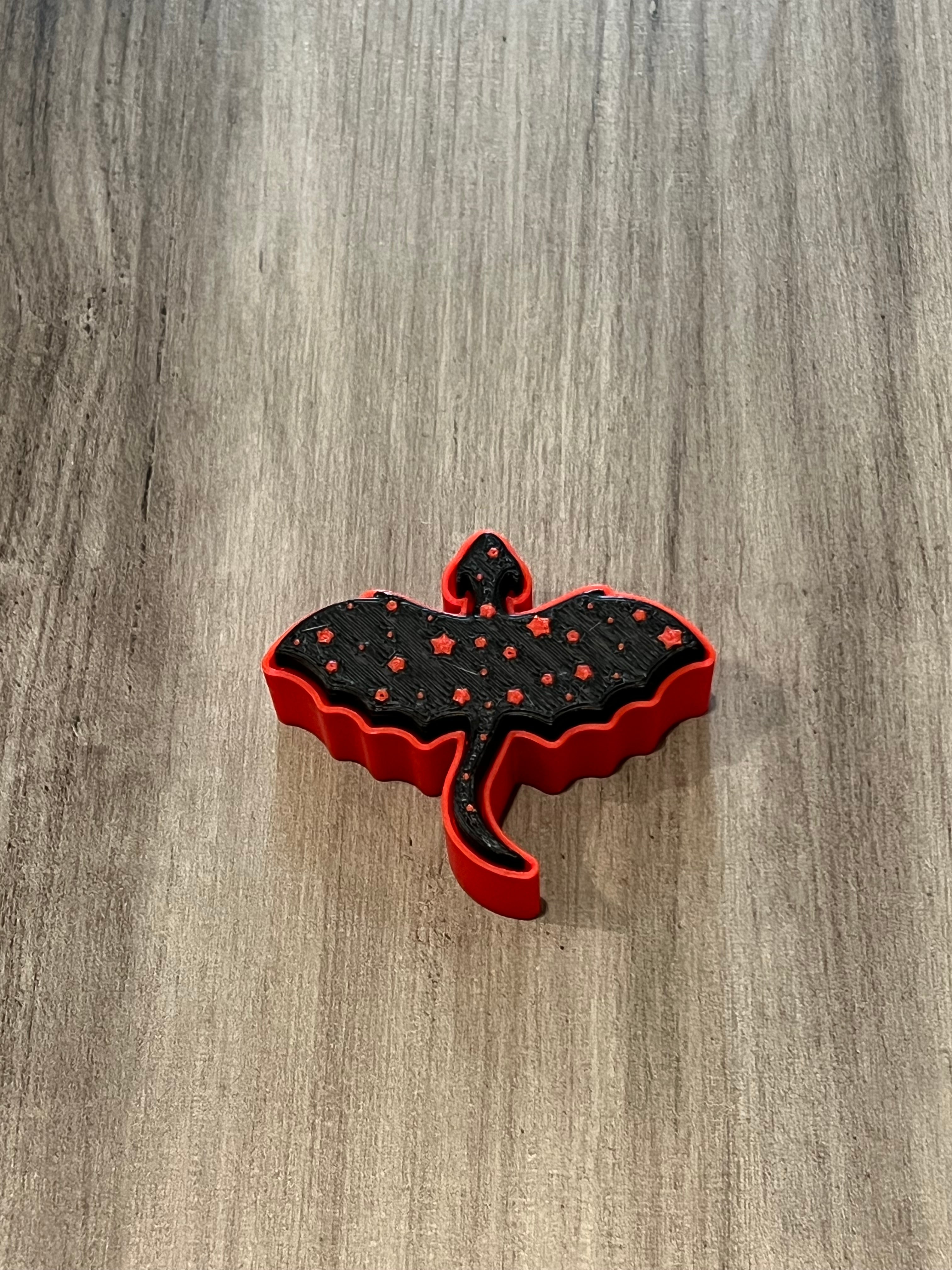Flying Dragon Fidget Clicker 3D Print