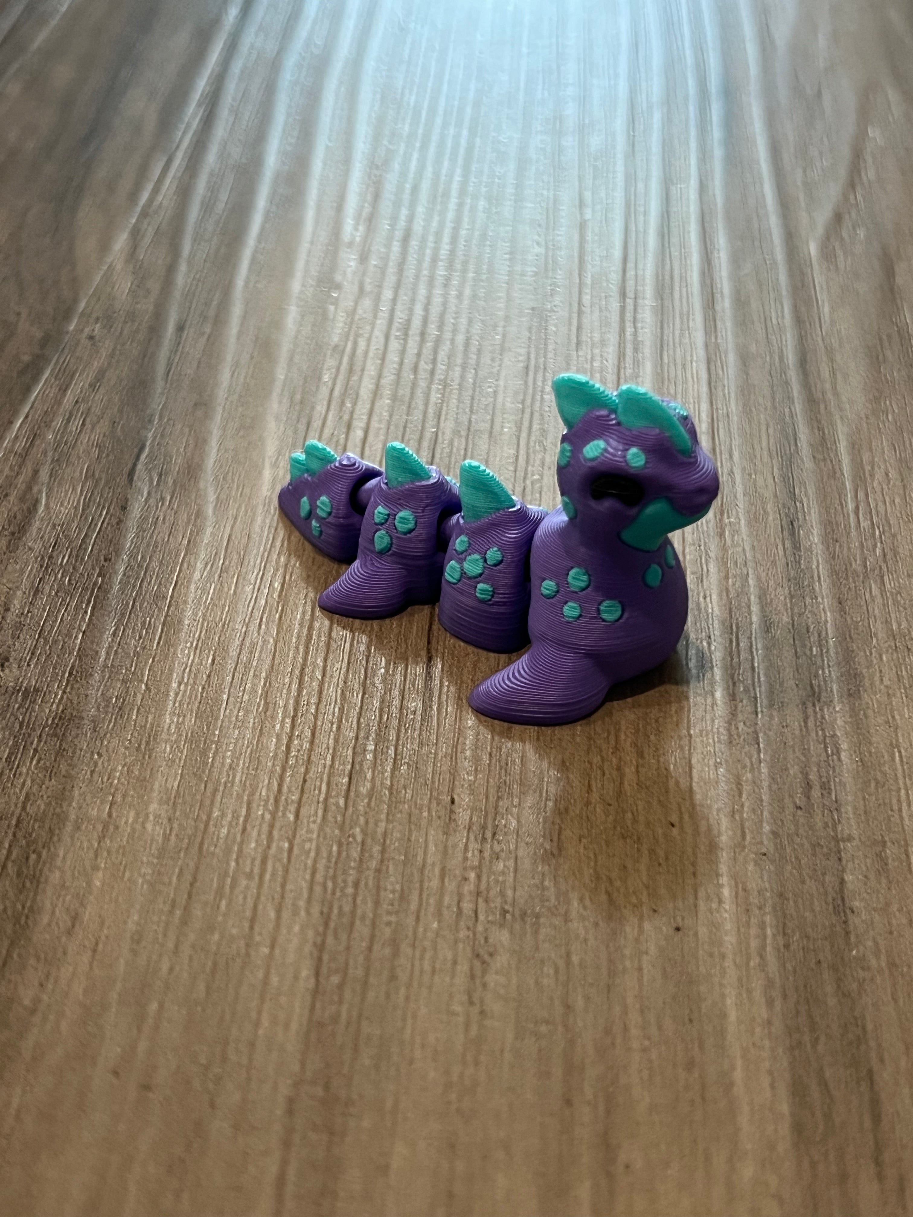 Mini Articulated Sea Creatures - 3D Print