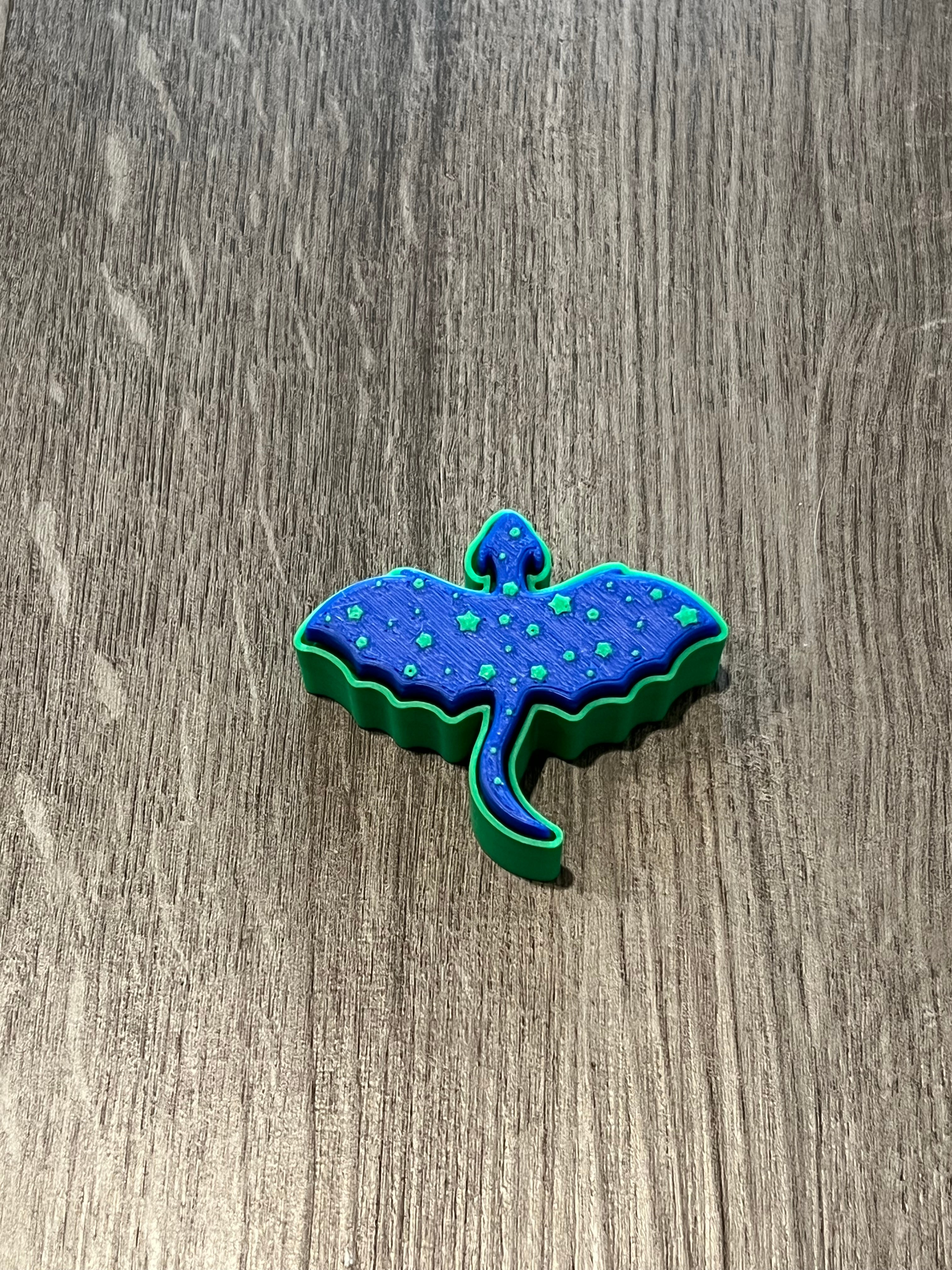 Flying Dragon Fidget Clicker 3D Print