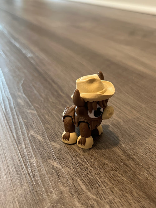Articulated Highland Cow - 3D Print