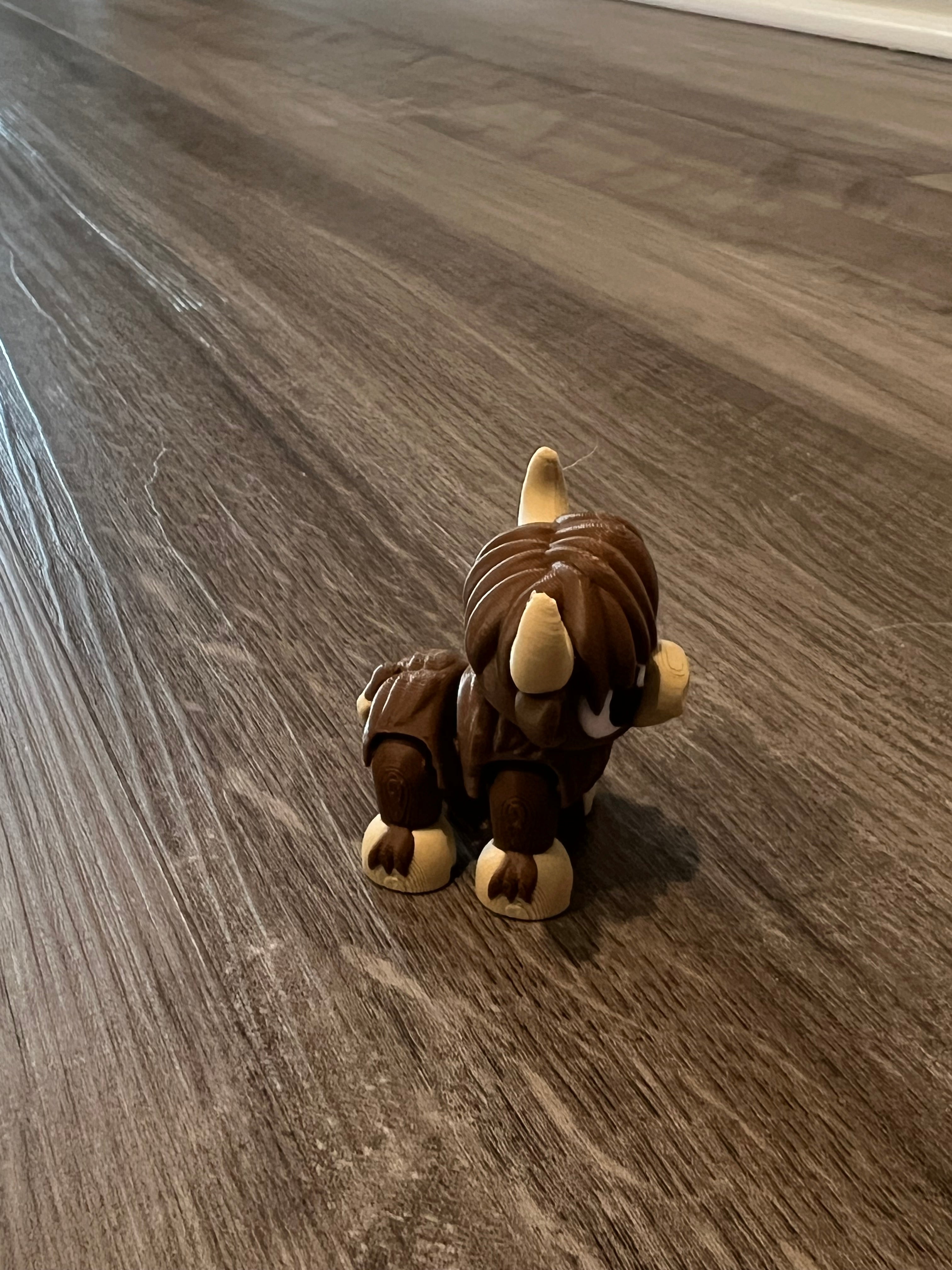 Articulated Highland Cow - 3D Print