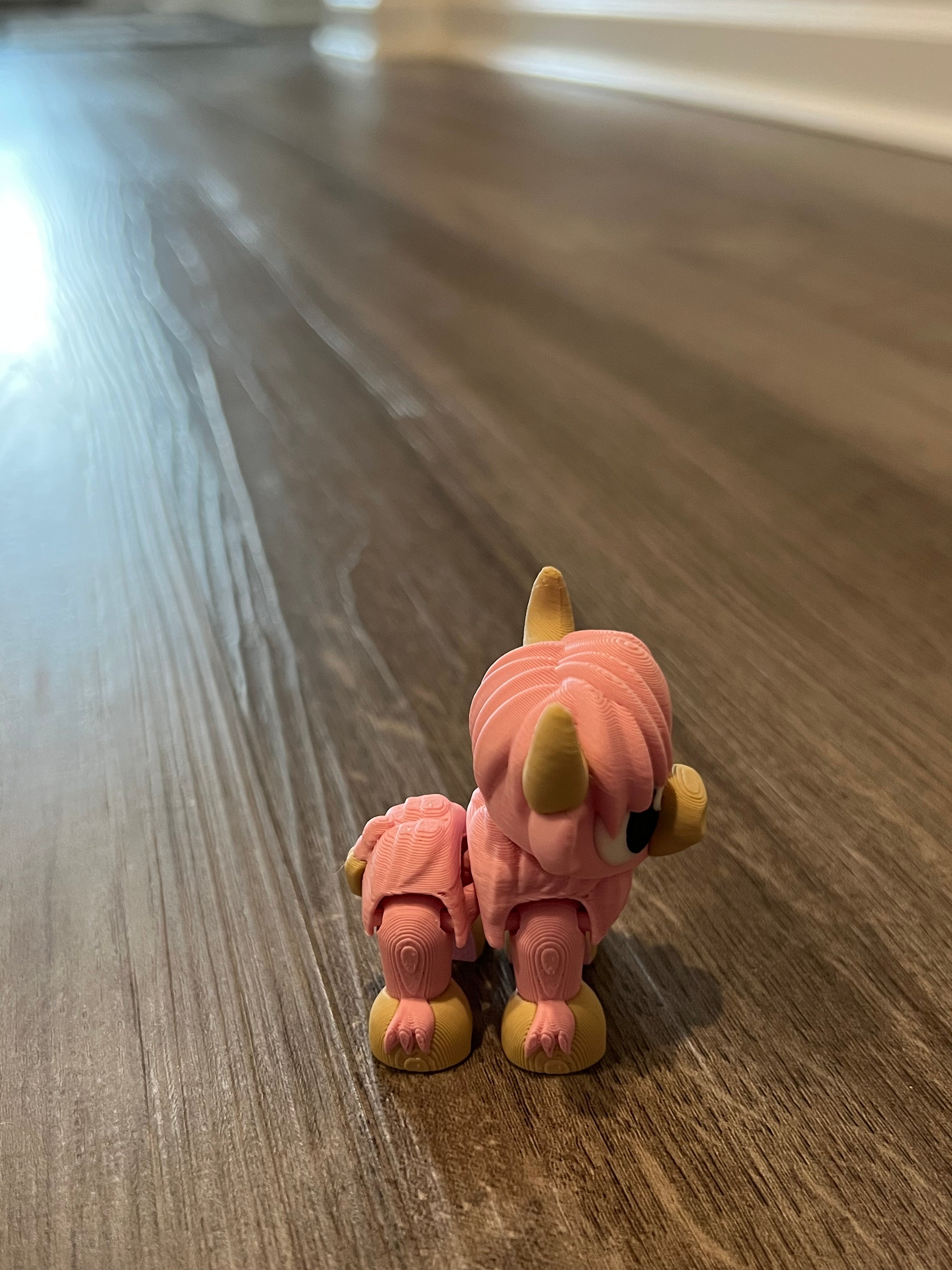 Articulated Highland Cow - 3D Print