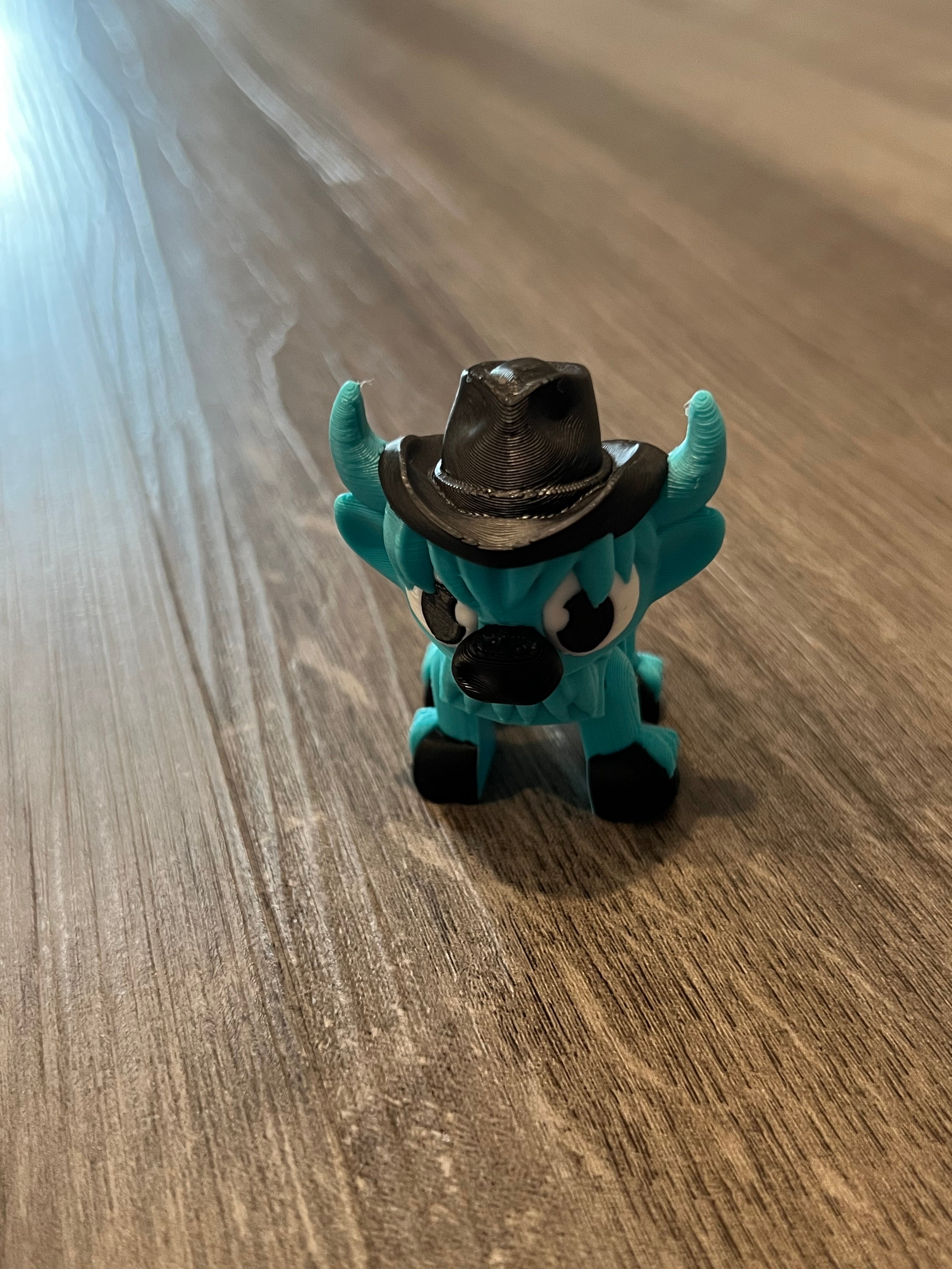 Articulated Highland Cow - 3D Print