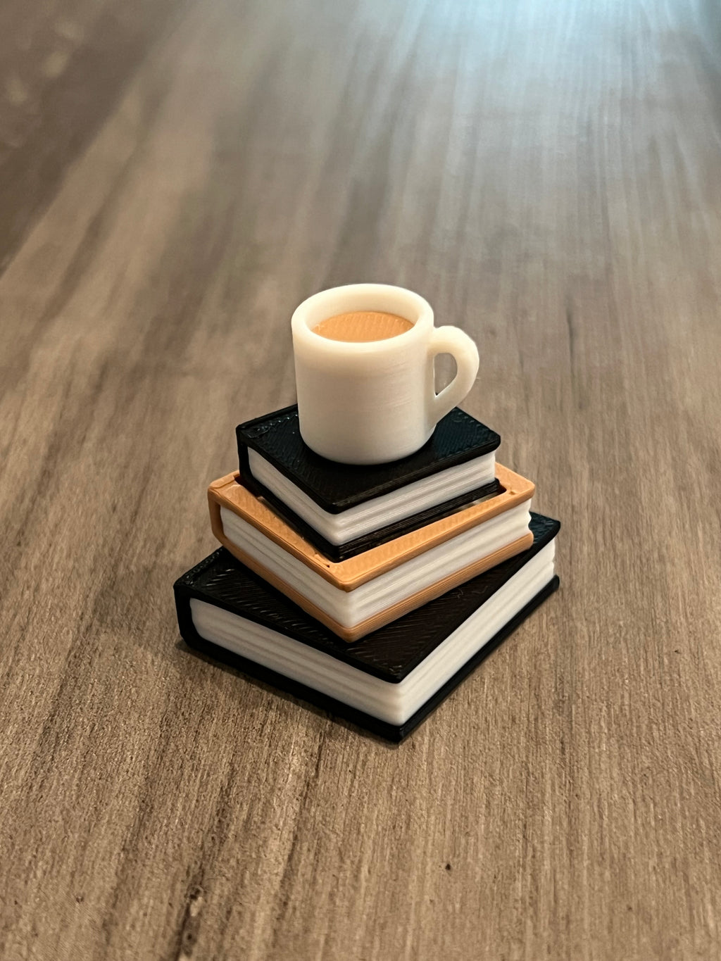 Stack of Books Fidget Clicker 3D Print