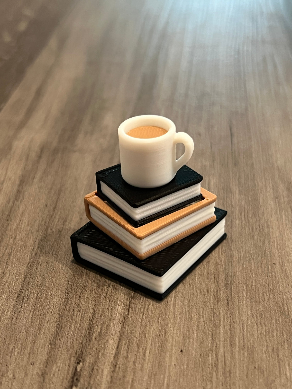 Stack of Books Fidget Clicker 3D Print