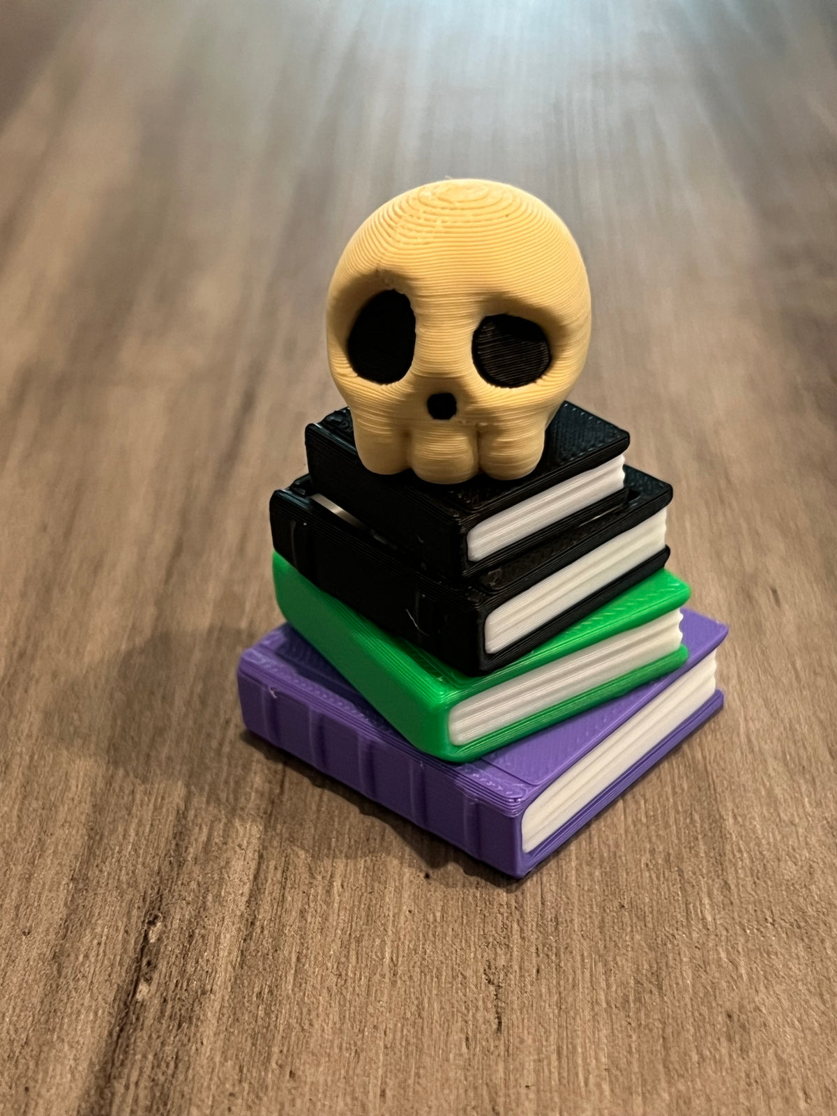 Stack of Books Fidget Clicker 3D Print