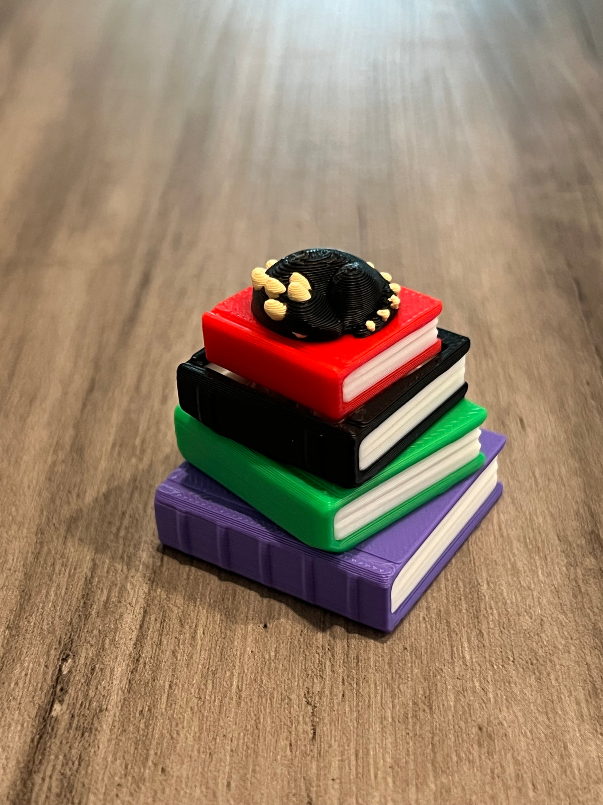 Stack of Books Fidget Clicker 3D Print