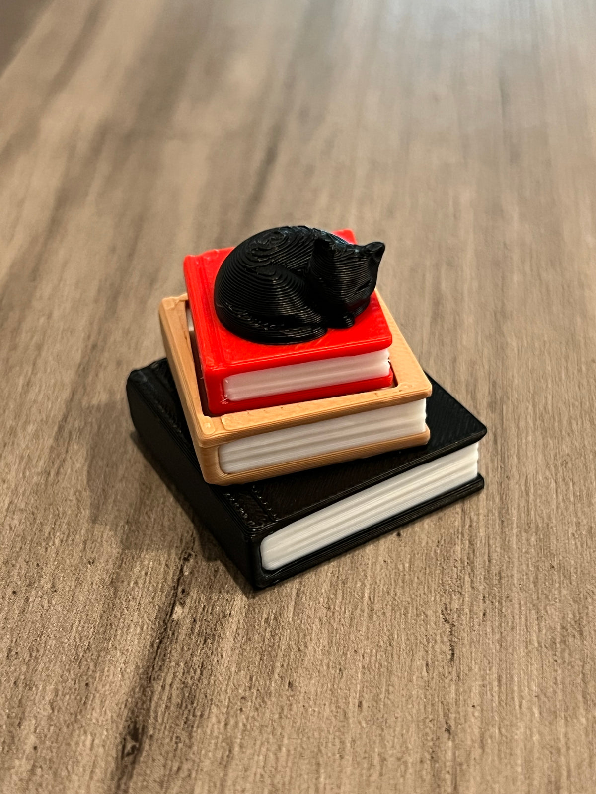 Stack of Books Fidget Clicker 3D Print
