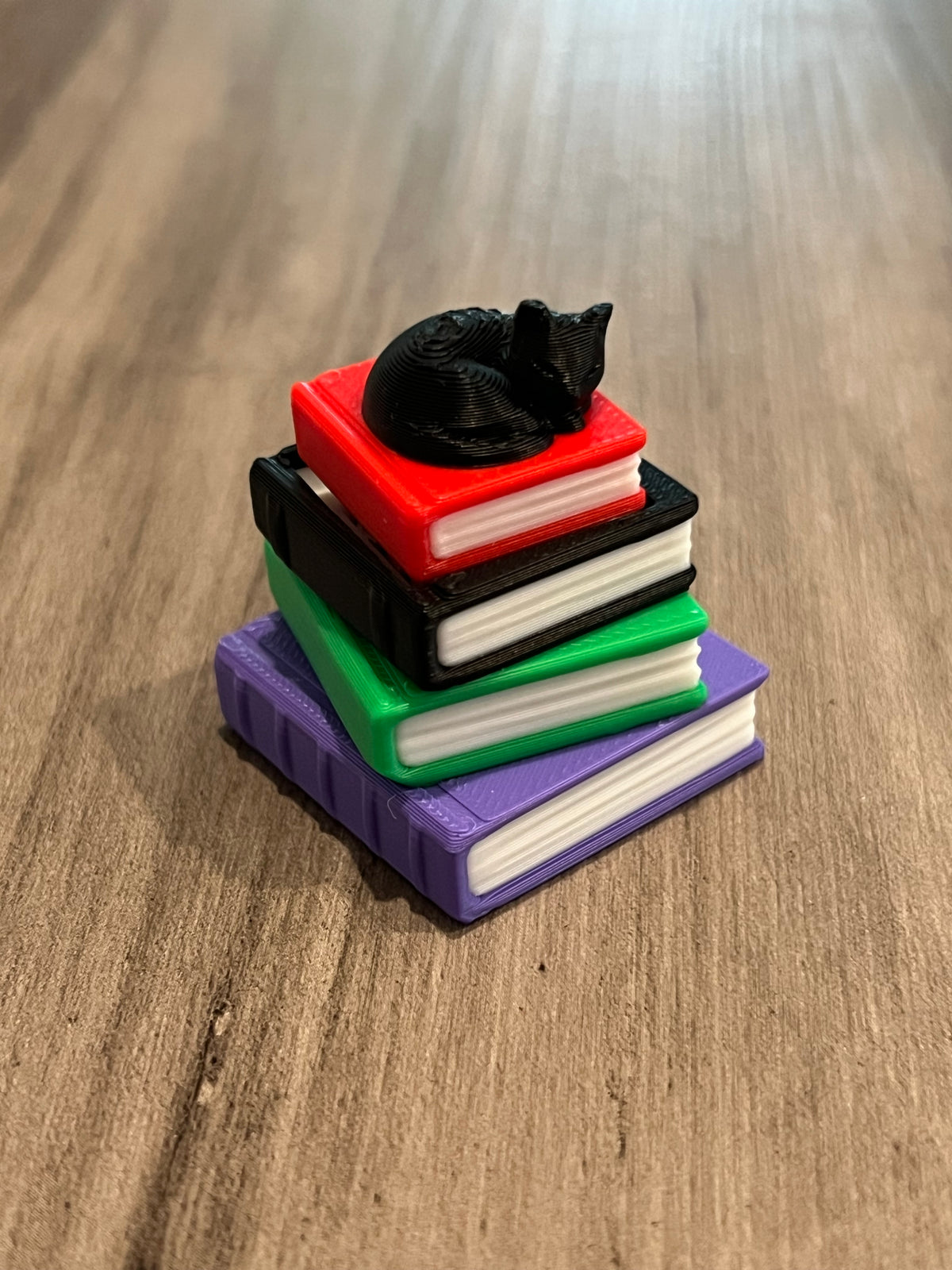 Stack of Books Fidget Clicker 3D Print