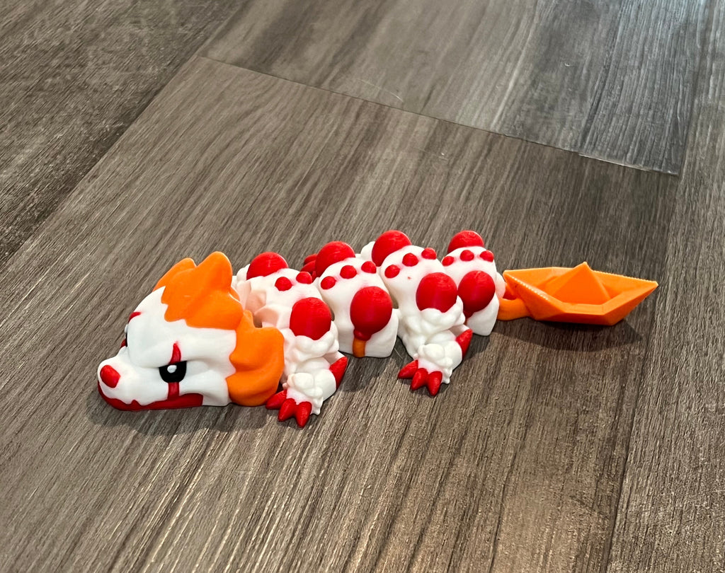 Pennywise Inspired Dragon - Small - 3D Print