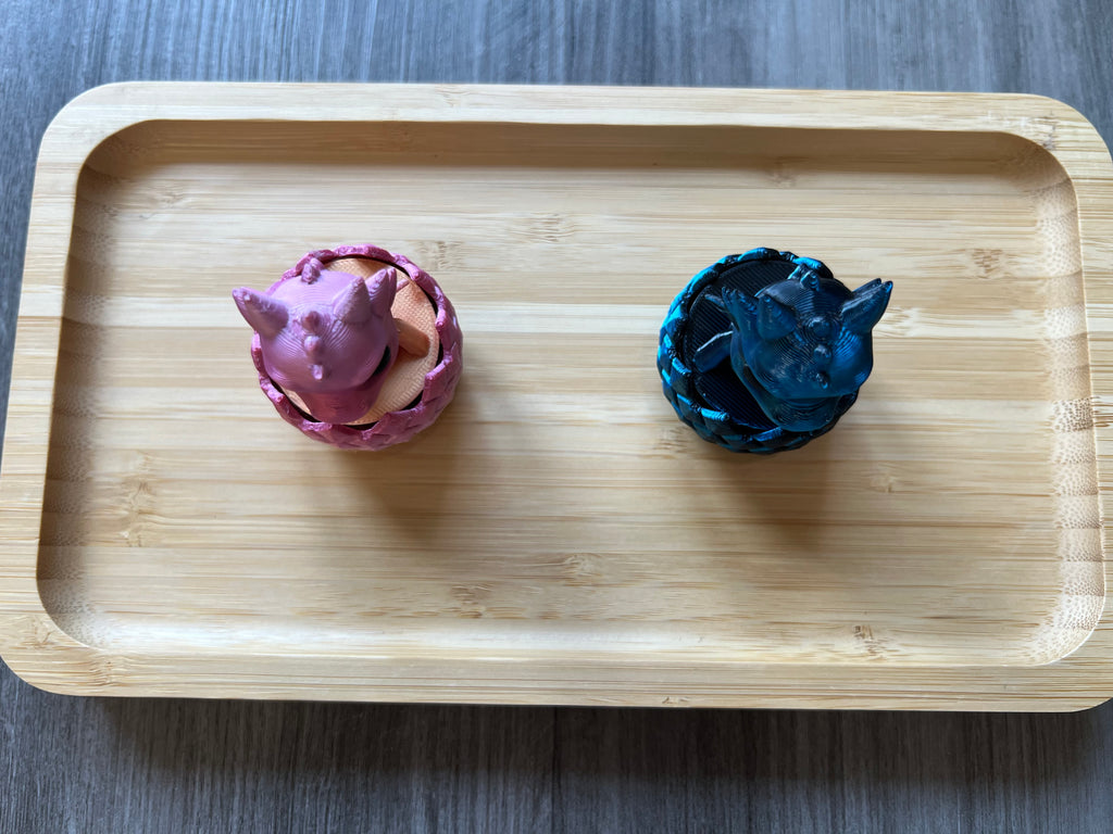 Dragon Egg Fidget Clicker 3D Print