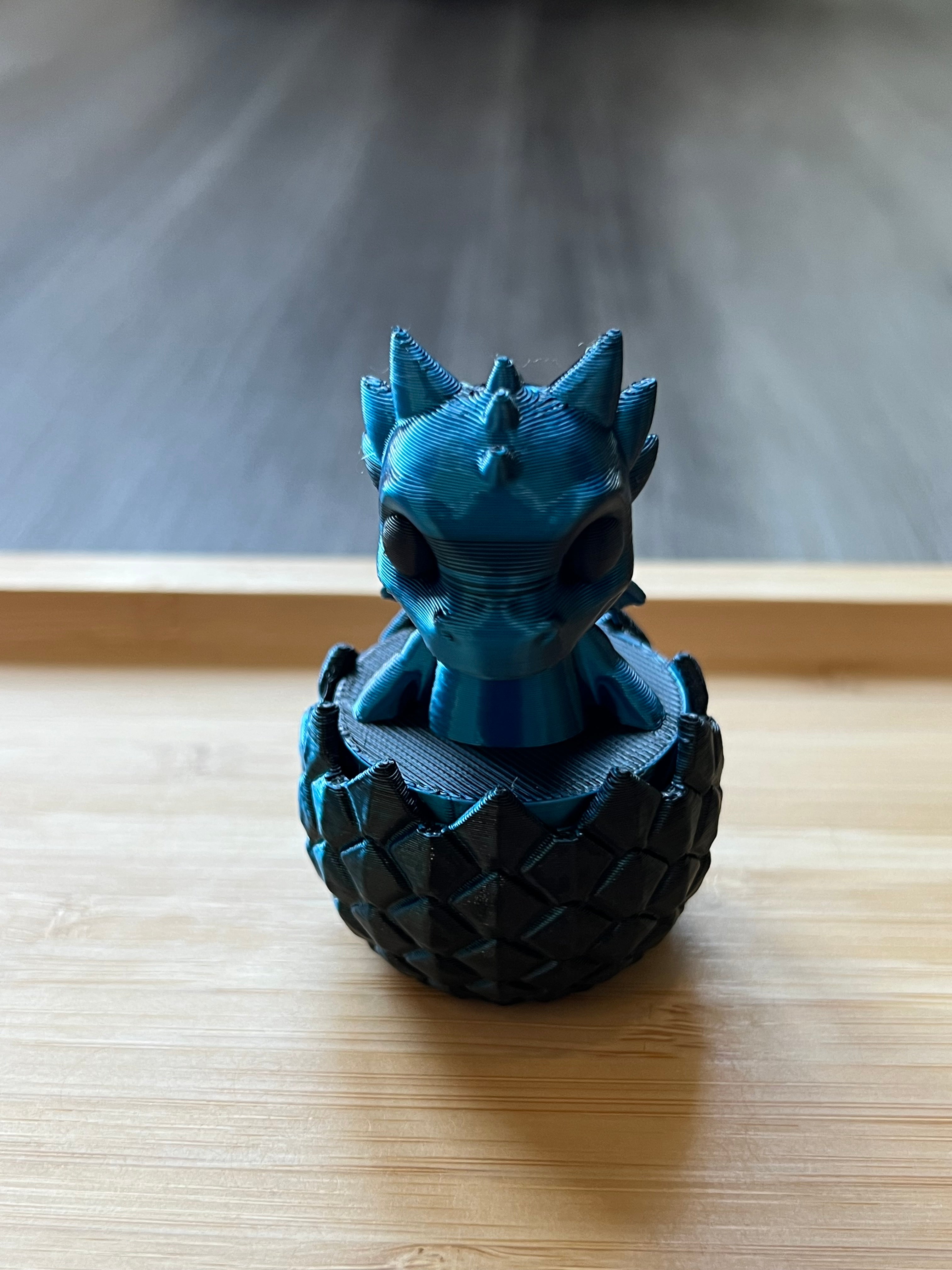 Dragon Egg Fidget Clicker 3D Print