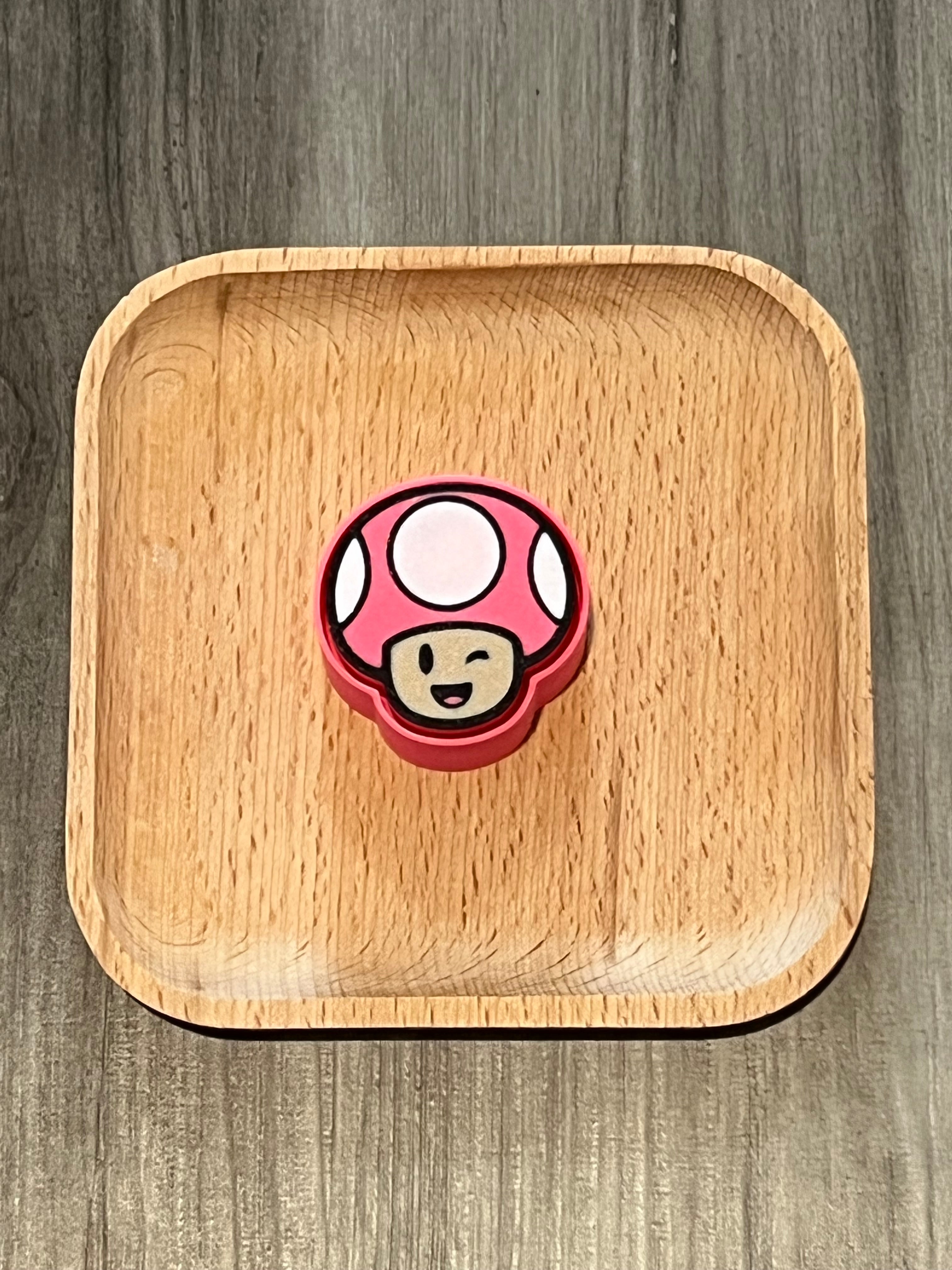 Mushroom Fidget Clicker 3D Print