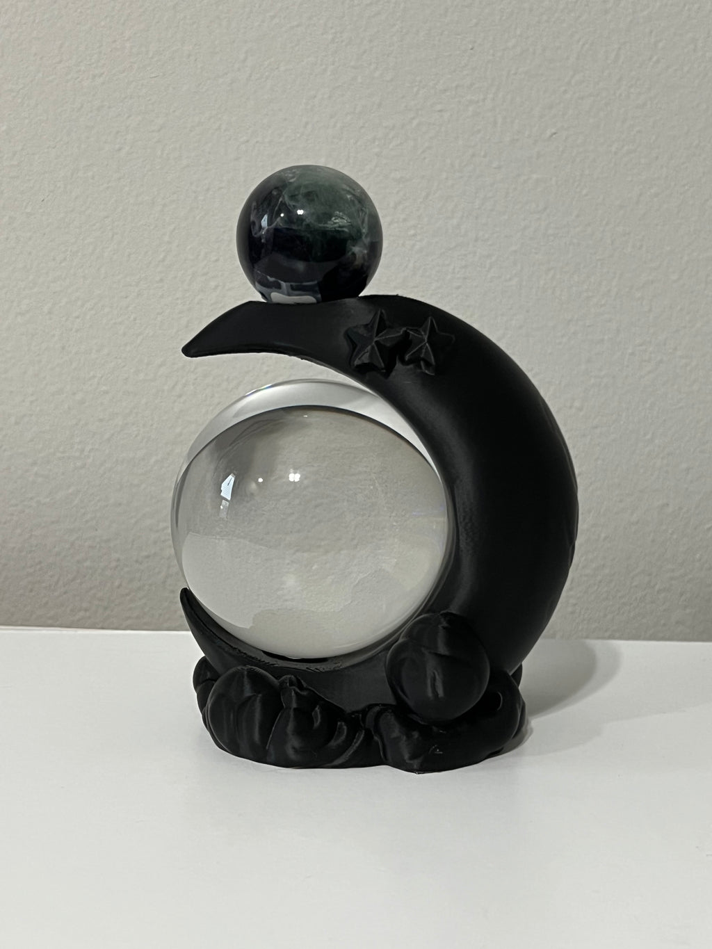 Crescent Moon Crystal Holder - 3D Print