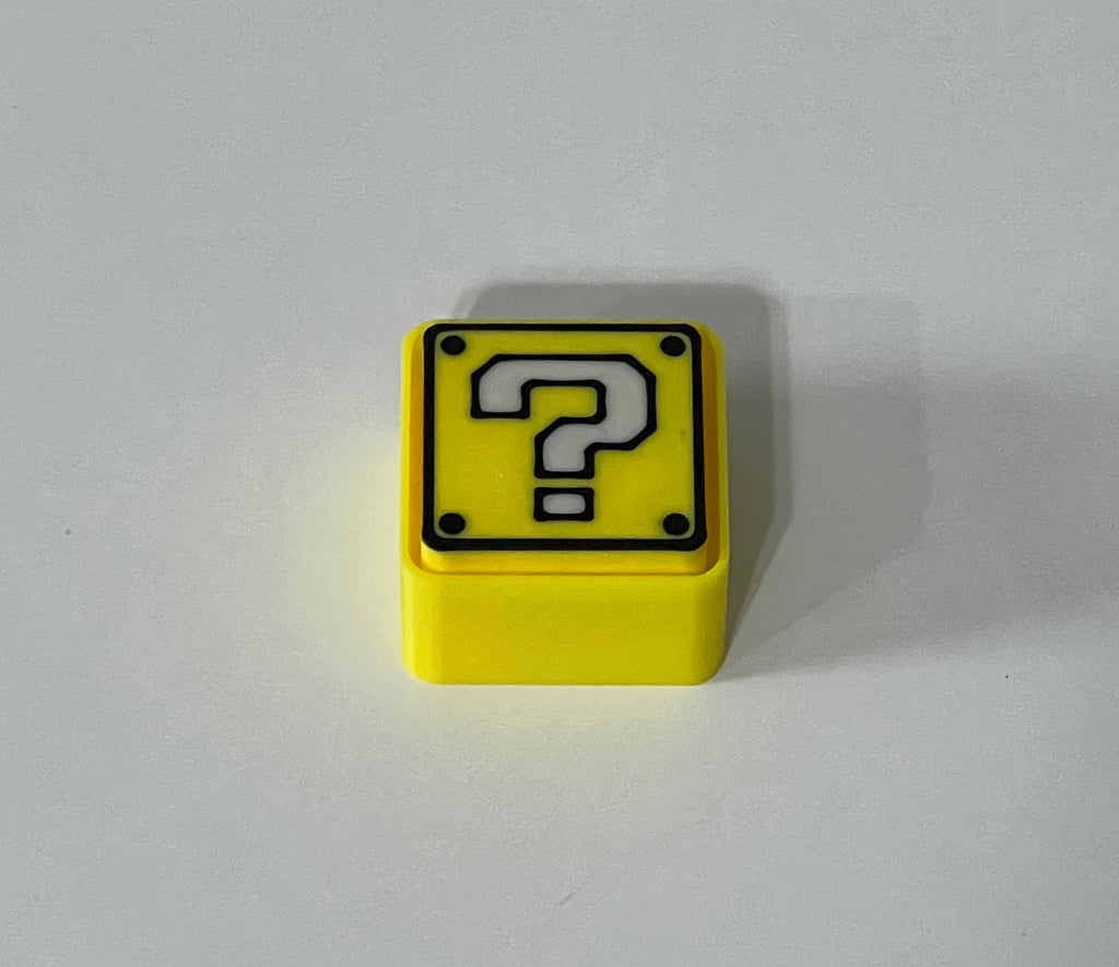 Question Block Fidget Clicker 3D Print