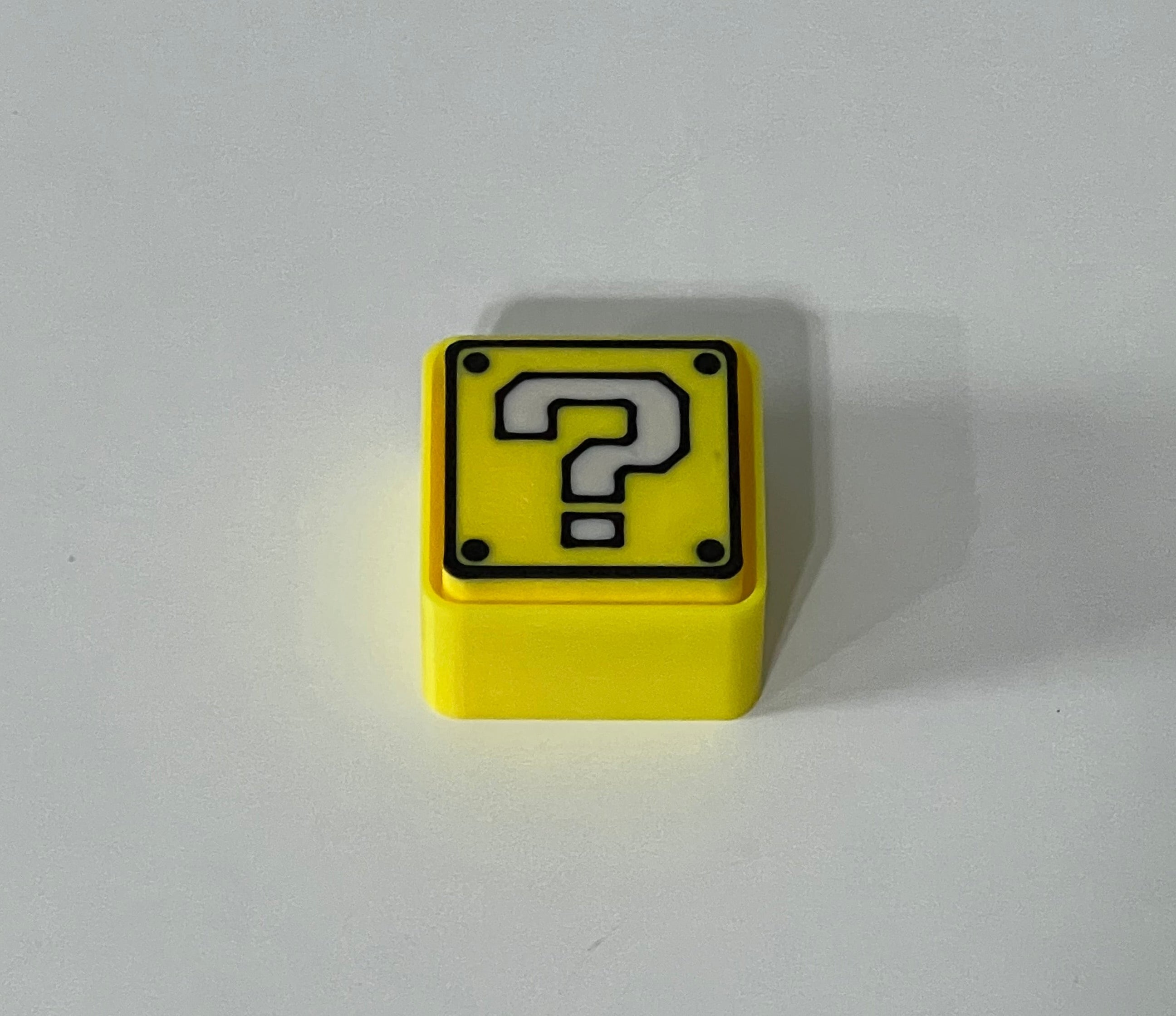 Question Block Fidget Clicker 3D Print