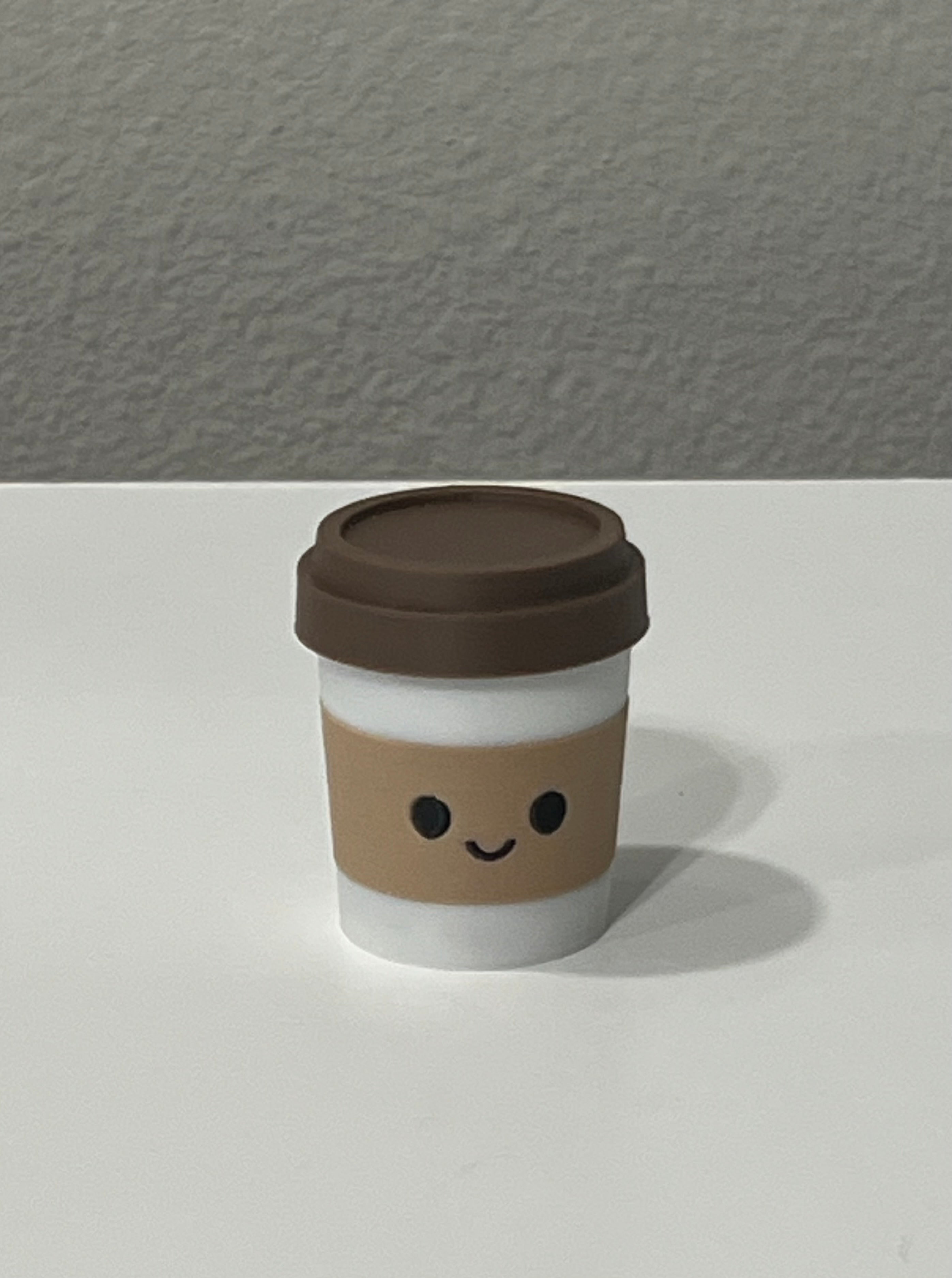 Coffee Cup Fidget Clicker 3D Print