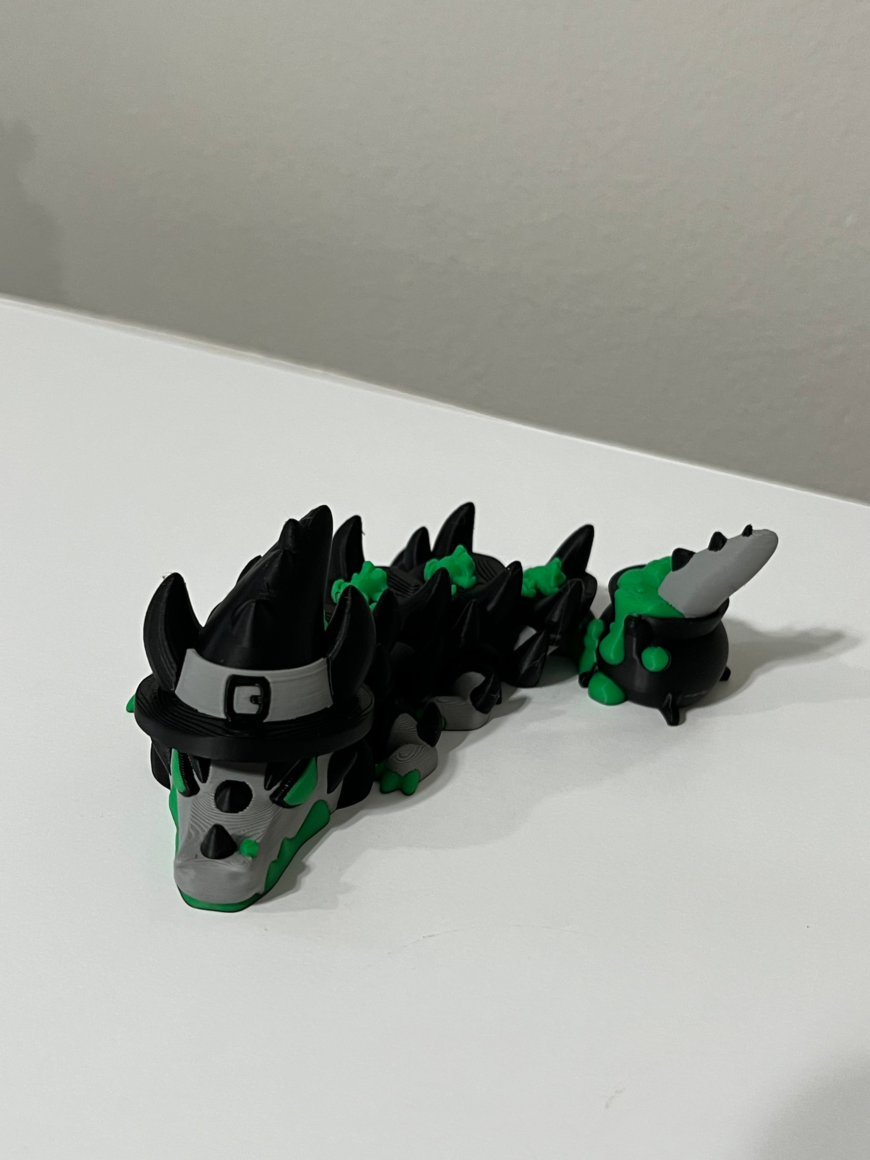 Witch Dragon - Small - 3D Print
