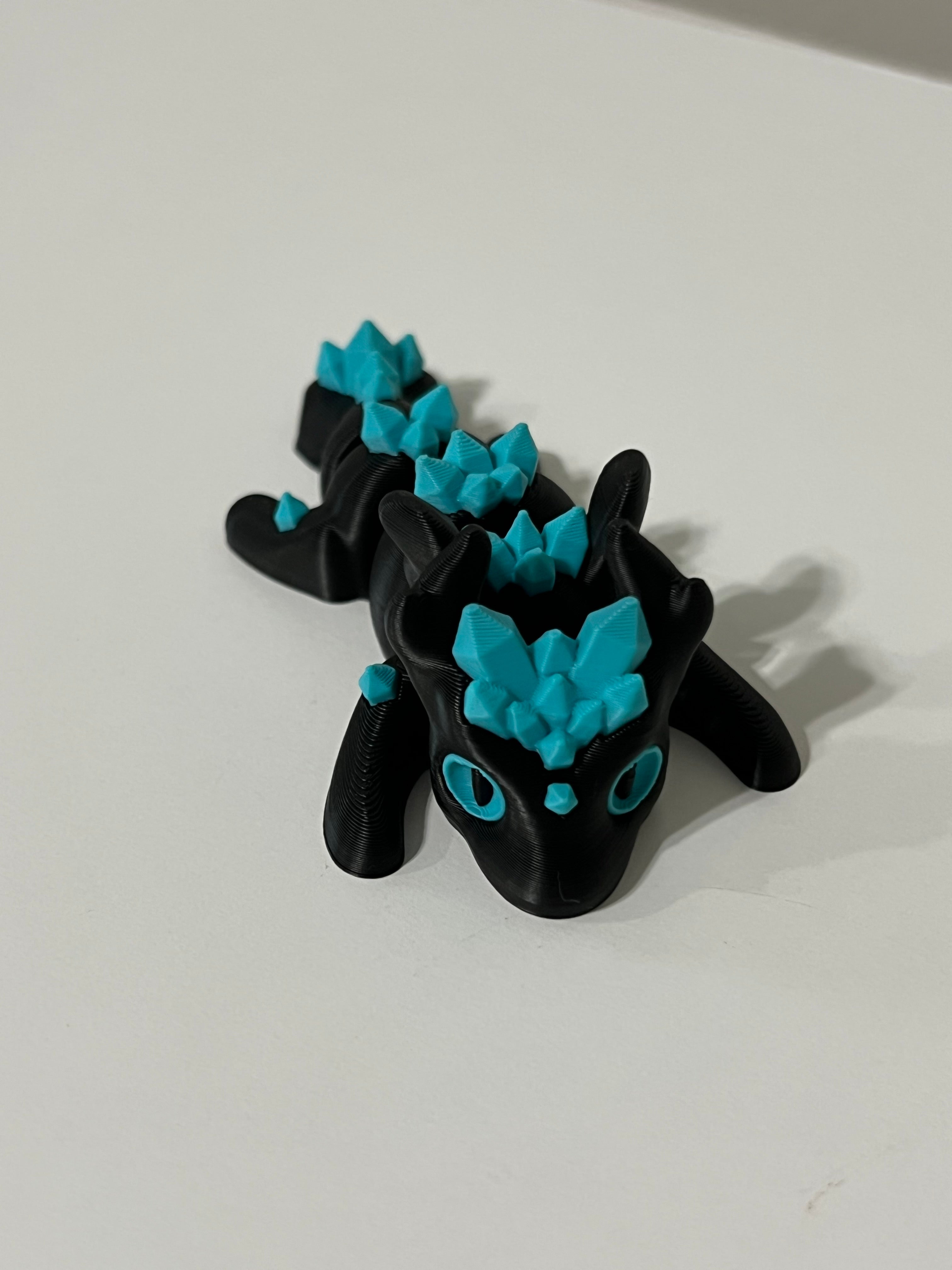 Crystal Dragon 3D Print - Small