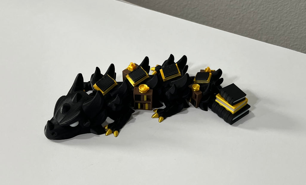 Book Dragon - Small - 3D Print