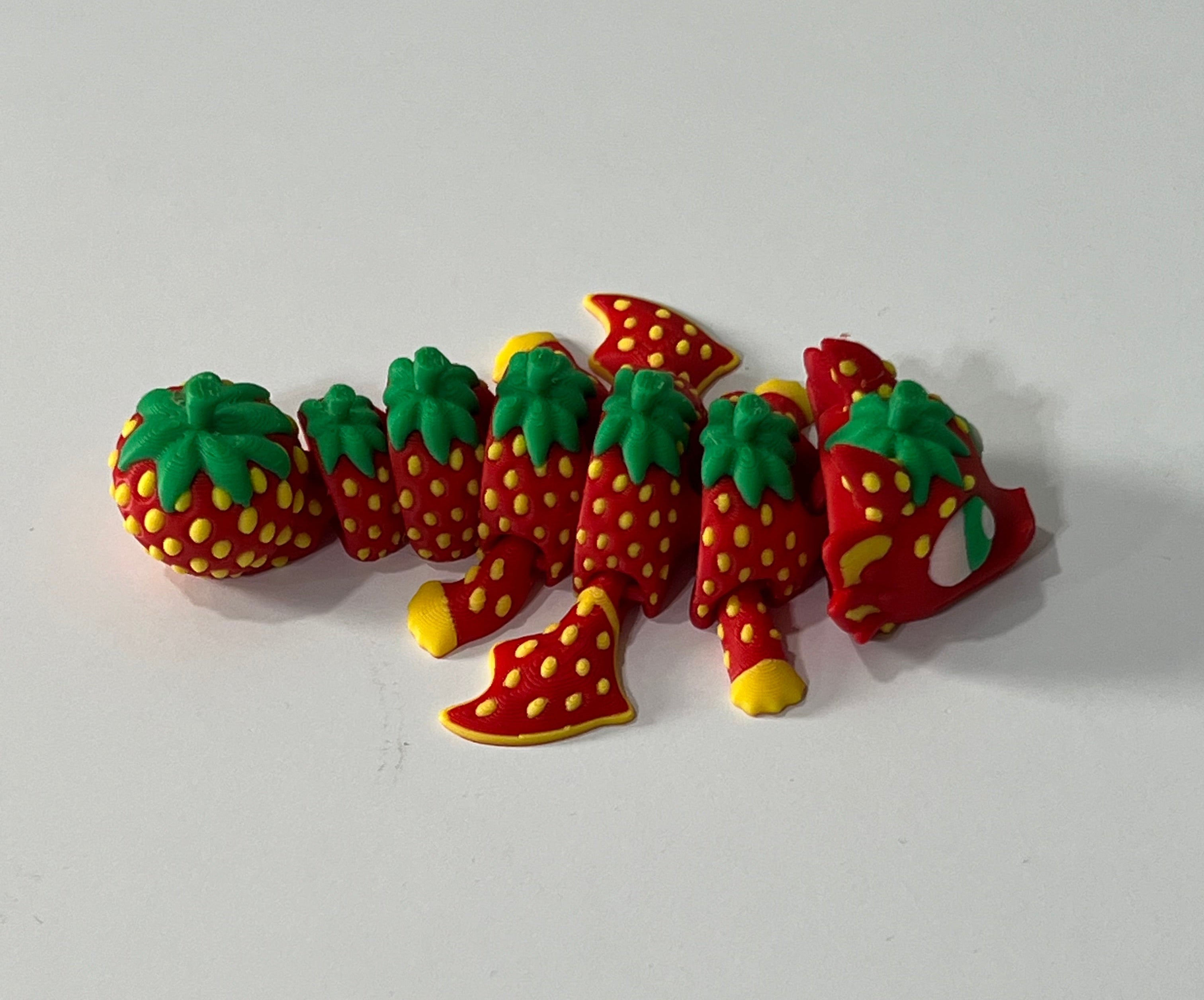 Strawberry Dragon - 3D Print