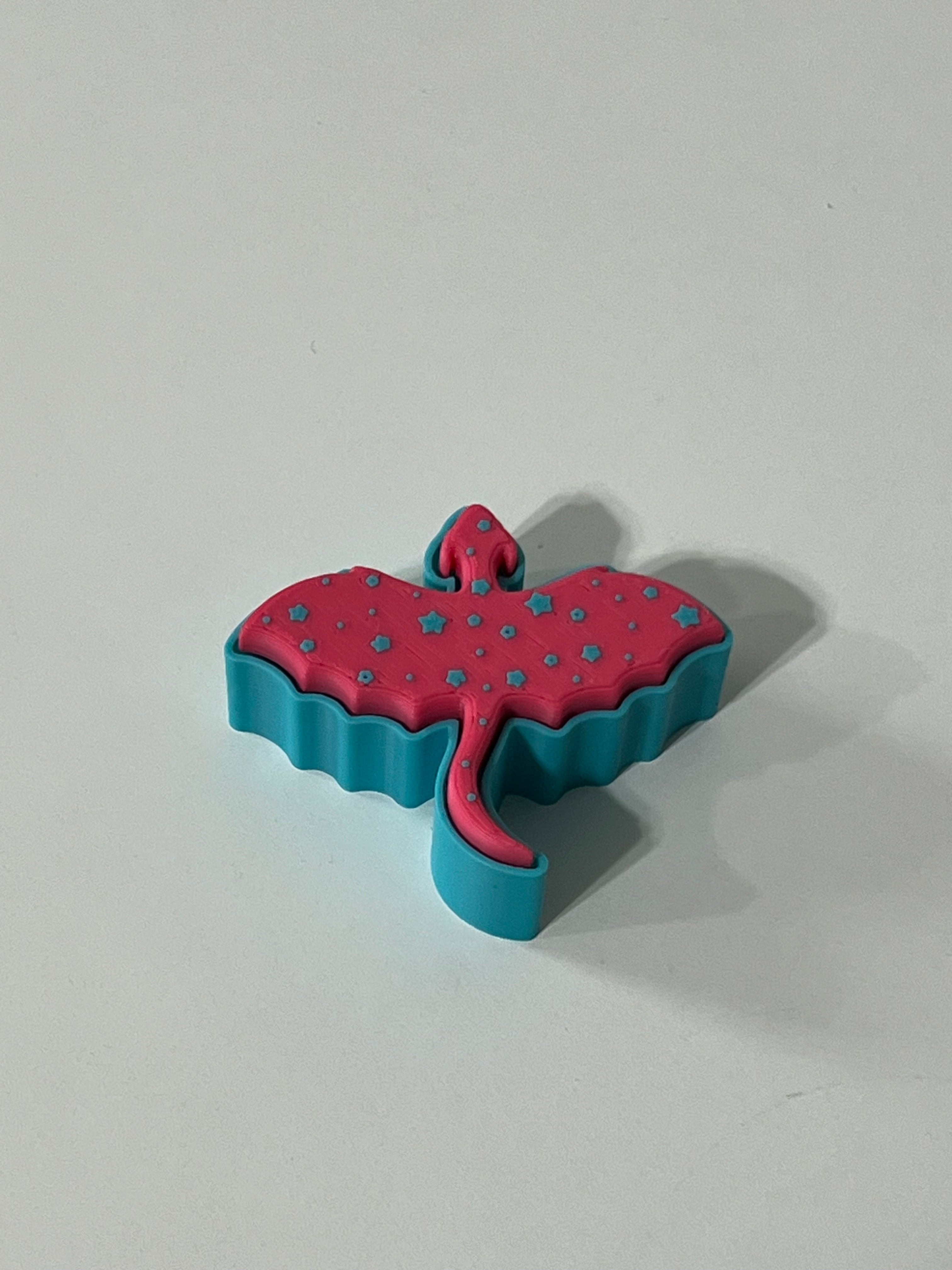 Flying Dragon Fidget Clicker 3D Print