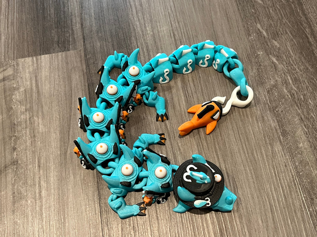 Fishing Dragon - Large - 3D Print