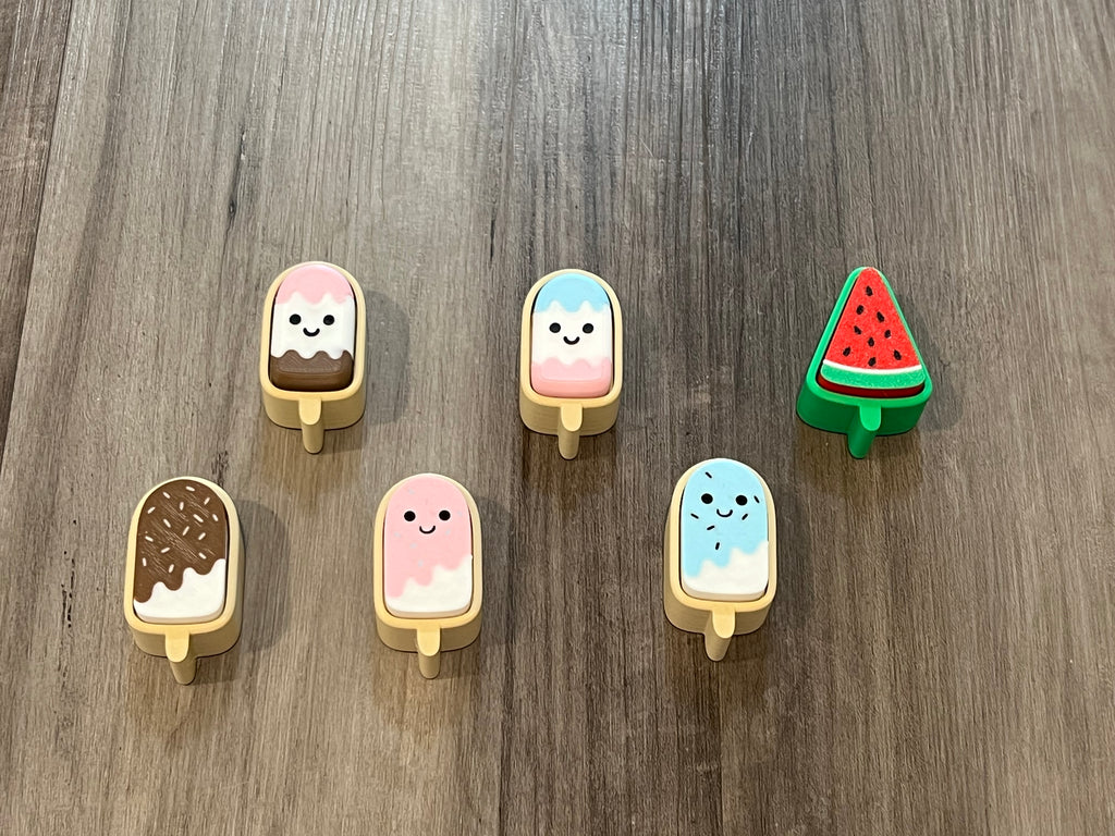 Popsicle Fidget Clicker 3D Print