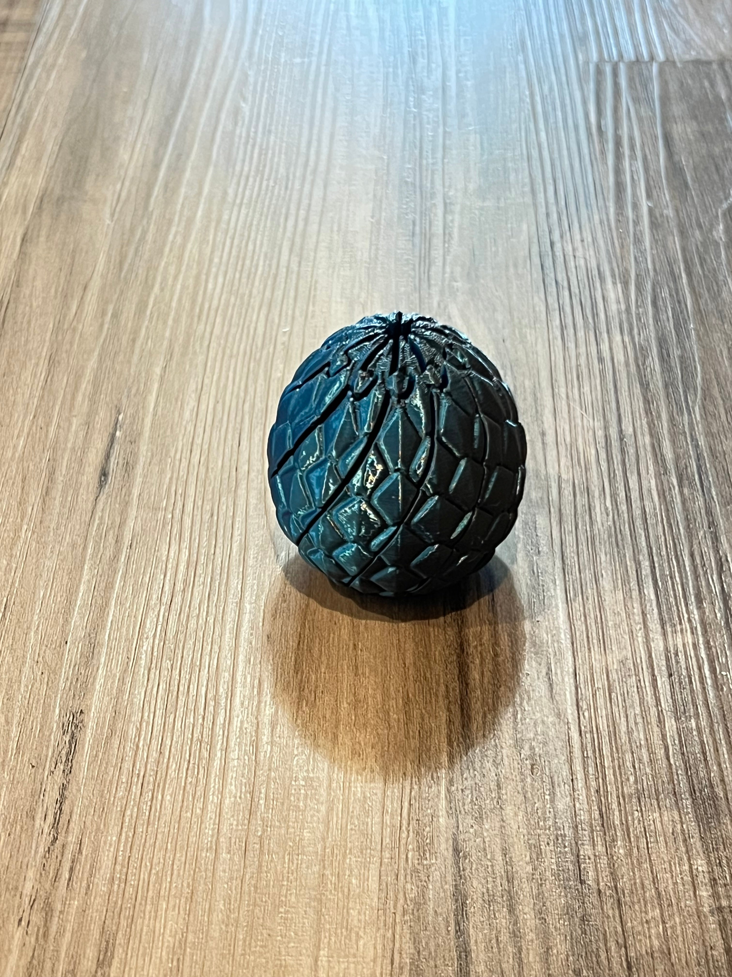 Twisty Dragon Egg 3D Print